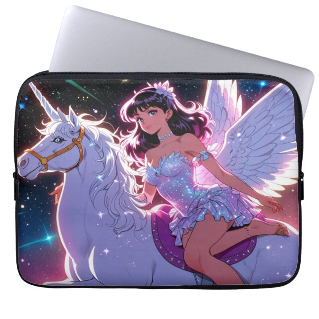 Housse Pour Ordinateur Portable Licorne Anime  (Devant)