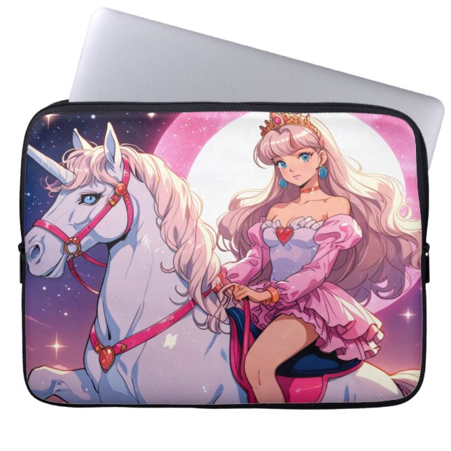 Housse Pour Ordinateur Portable Licorne Anime  (Devant)