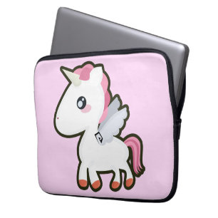 Housse Pour Ordinateur Portable Licorne de Kawaii