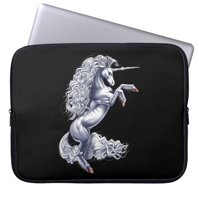 Housse Pour Ordinateur Portable licorne mythique (Devant)