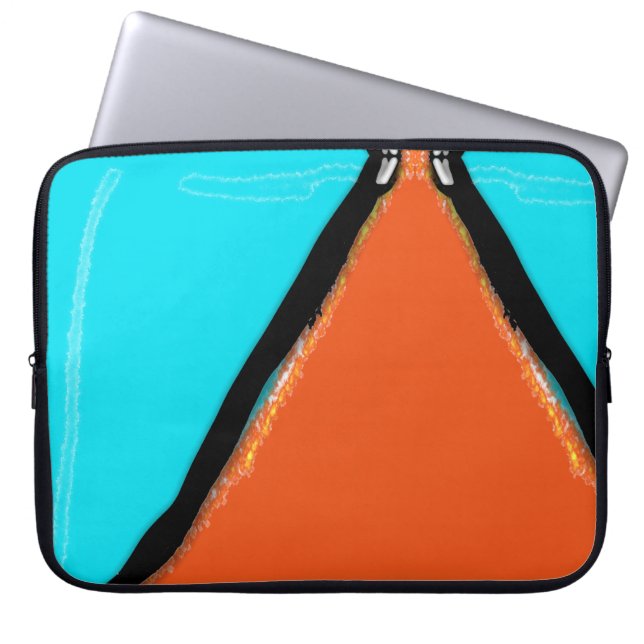 Housse Pour Ordinateur Portable lignes (Devant)
