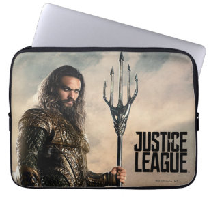 Housse Pour Ordinateur Portable Ligue de Justice Aquaman Sur Le Champ De Bataill