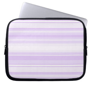 Housse Pour Ordinateur Portable Lilac rayures