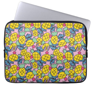Housse Pour Ordinateur Portable Lilo et Stitch  Motif d'ananas