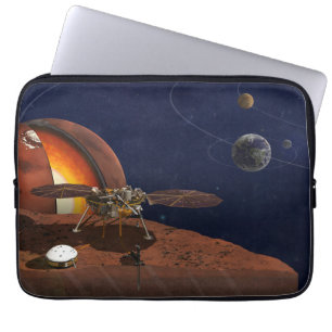 Housse Pour Ordinateur Portable L'interprétation de l'artiste de la Lander de visi