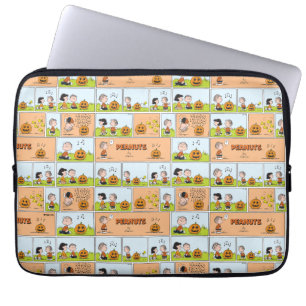 Housse Pour Ordinateur Portable Linus & Lucy   Chanter Jack-O-Lantern