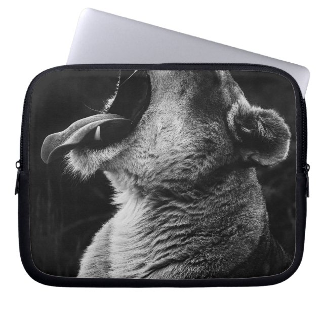 Housse Pour Ordinateur Portable lion (Devant)