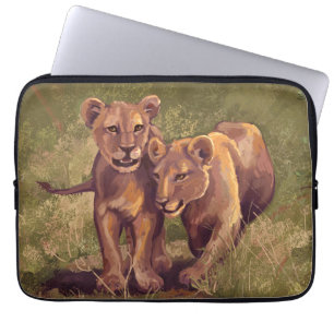Housse Pour Ordinateur Portable Lion Cubs