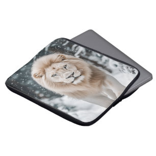 Housse Pour Ordinateur Portable Lion des neiges