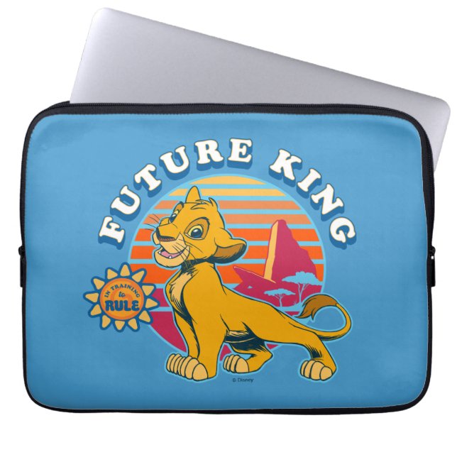 Housse Pour Ordinateur Portable Lion King | Simba - Futur Roi (Devant)