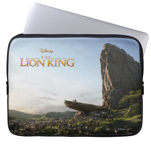 Housse Pour Ordinateur Portable Lion King | Simba Présentée Au Royaume (Devant)