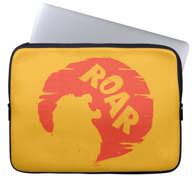 Housse Pour Ordinateur Portable Lion King | Simba "Roar" Silhouette (Devant)
