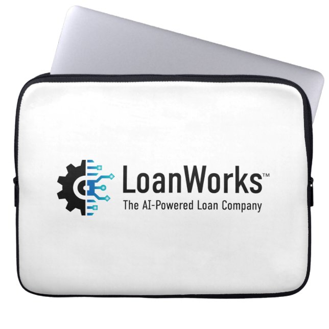 Housse Pour Ordinateur Portable LoanWorks Entreprise Portable Sleeve (Devant)