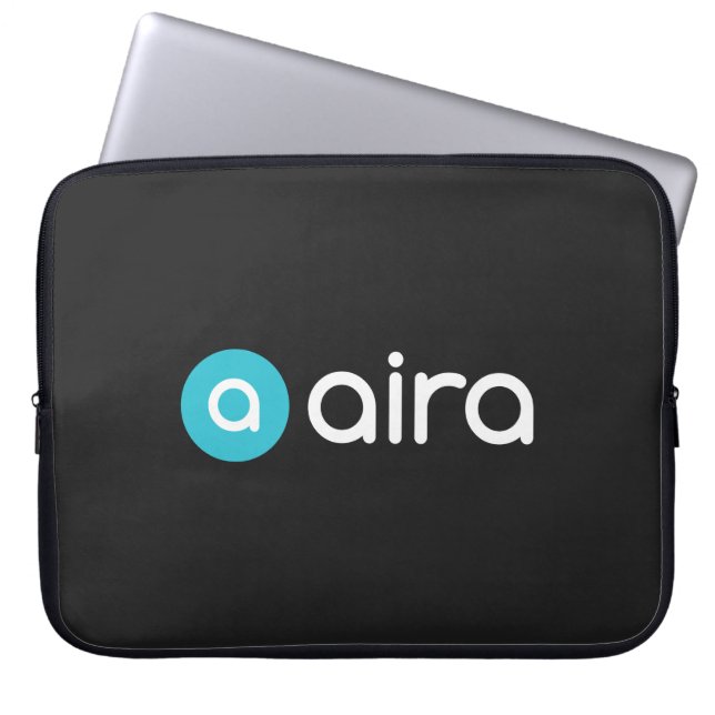 Housse Pour Ordinateur Portable Logo d'Aira (Devant)