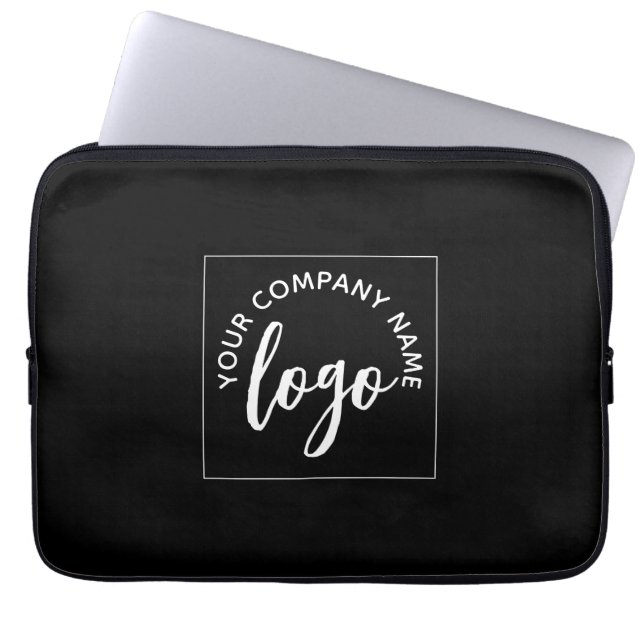 Housse Pour Ordinateur Portable Logo d'entreprise (Devant)