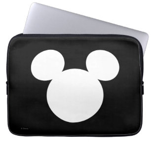 Housse Pour Ordinateur Portable Logo Disney   Silhouette de Mickey Mouse 