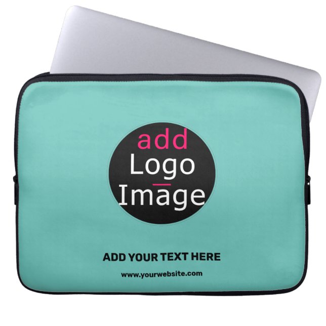 Housse Pour Ordinateur Portable Logo Professionnel Personnalisé Pour L'Entreprise (Devant)