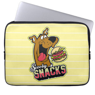 Housse Pour Ordinateur Portable Logo Scooby-Doo "Scooby Snacks"