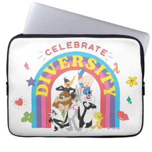 Housse Pour Ordinateur Portable LOONEY TUNES™ - Fierté de la diversité Arc-en-ciel
