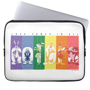 Housse Pour Ordinateur Portable LOONEY TUNES™ - L'Amour Vient Dans Toutes Les Coul