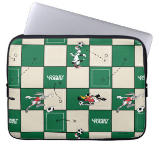 Housse Pour Ordinateur Portable LOONEY TUNES™ motif de grille de football