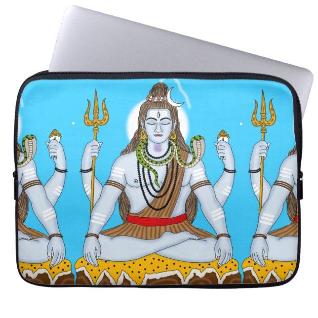 Housse Pour Ordinateur Portable Lord Shiva Laptop Case (Devant)