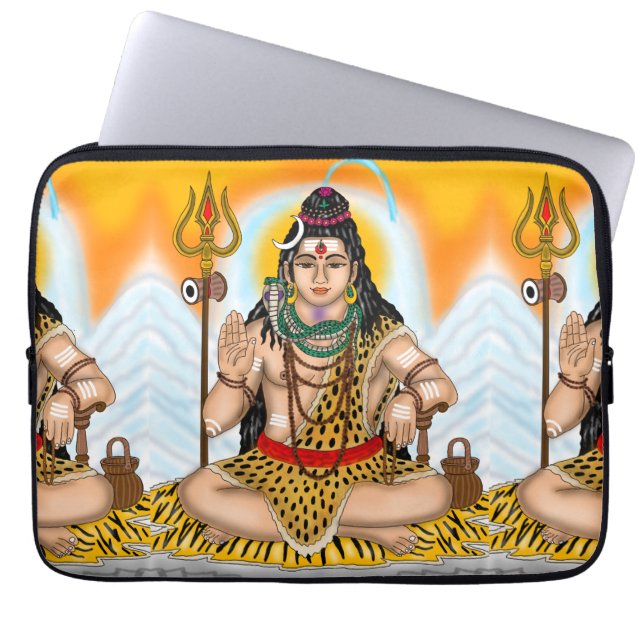 Housse Pour Ordinateur Portable Lord Shiva Laptop Cover (Devant)
