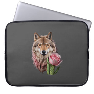 Housse Pour Ordinateur Portable Loup un