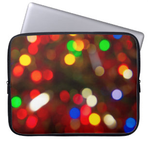 Housse Pour Ordinateur Portable Lumières bokeh abstrait arrière - plan défocabulai