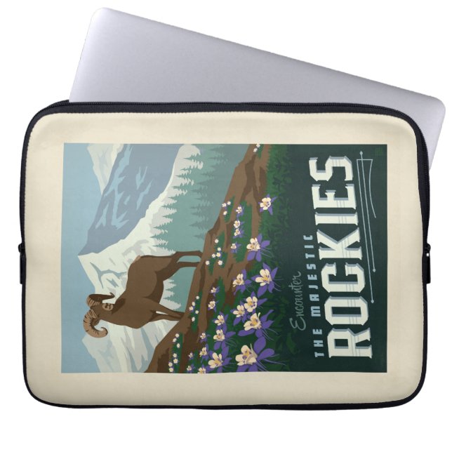 Housse Pour Ordinateur Portable Macy's Flower Show|Rockies (Devant)