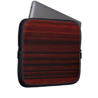 Housse Pour Ordinateur Portable Mahogany Wood Grain