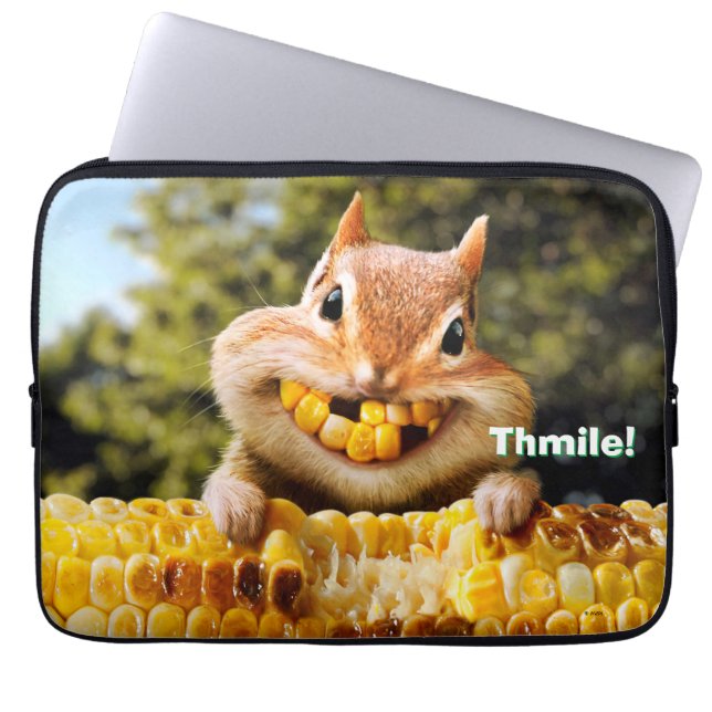 Housse Pour Ordinateur Portable Maïs de Chipmunk (Devant)