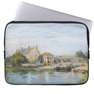 Housse Pour Ordinateur Portable Maisons au bord de l'écluse de La Garonne Sisle