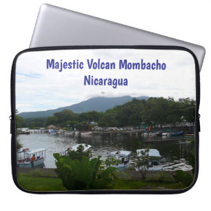Housse Pour Ordinateur Portable Majestic Volcan Mombacho - Grenade, Nicaragua