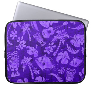 Housse Pour Ordinateur Portable Makapuu Beach Hawaii Batik Neoprène Wetsuit