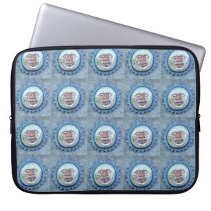 Housse Pour Ordinateur Portable manche bleue