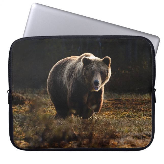 Housse Pour Ordinateur Portable Manche de l'ordinateur portable de l'ours (Devant)