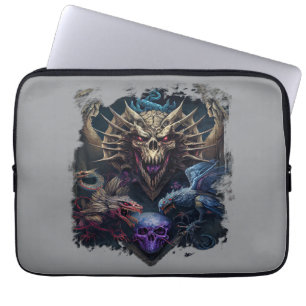 Housse Pour Ordinateur Portable Manche de l'ordinateur portable Demon Style
