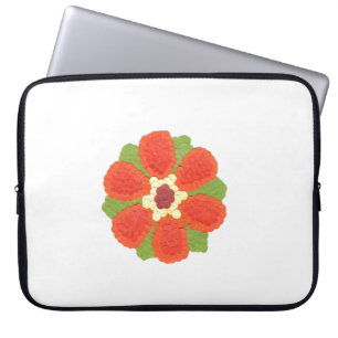 Housse Pour Ordinateur Portable Manche De Portable Dotty Flower Neoprène