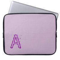 Manche de portable violet