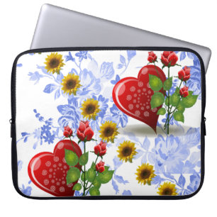 Housse Pour Ordinateur Portable Manche de tournesol pour Ipad