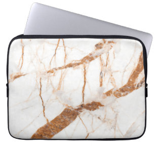 Housse Pour Ordinateur Portable Manche d'ordinateur portable en marbre