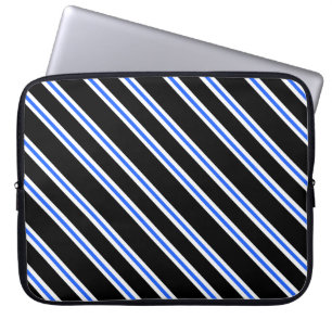 Housse Pour Ordinateur Portable Manche d'ordinateur portable moderne Black Blue St