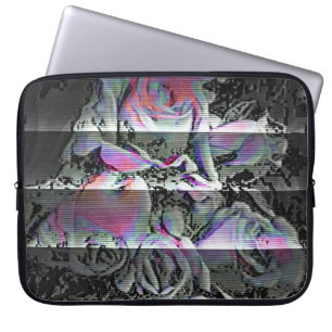 Housse Pour Ordinateur Portable Manche d'ordinateur portable Techno Bouquet