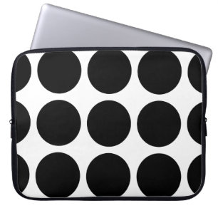 Housse Pour Ordinateur Portable Manche électronique Pois