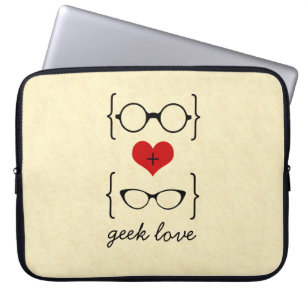 Housse Pour Ordinateur Portable Manche électronique pour lunettes Geeky