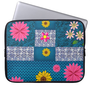 Housse Pour Ordinateur Portable Manche florale pour Ipad
