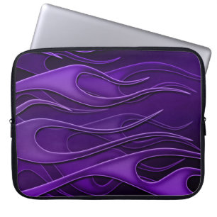 Housse Pour Ordinateur Portable Manche Motif pour ordinateur portable Purple Flame