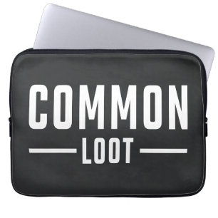 Housse Pour Ordinateur Portable Manche Ordinaire De Gamer De Loot Commun