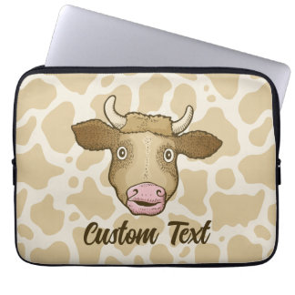 Housse Pour Ordinateur Portable Manche Ordinateur Portable À Vache Surpris
